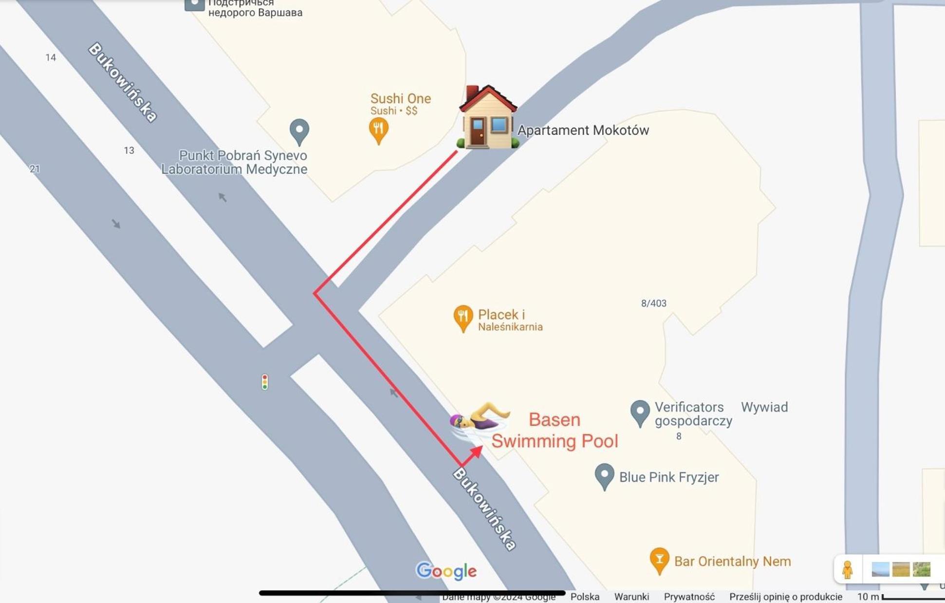 Apartament Mokotow -Basen- Warszawa Eksteriør billede